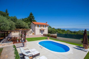 Villa Olive with Pool and Sea View